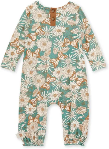 Miniatura 2 de Burt's Bees Baby Enterizo de una pieza para bebé, 100% algodón orgánico, Girasoles soleados