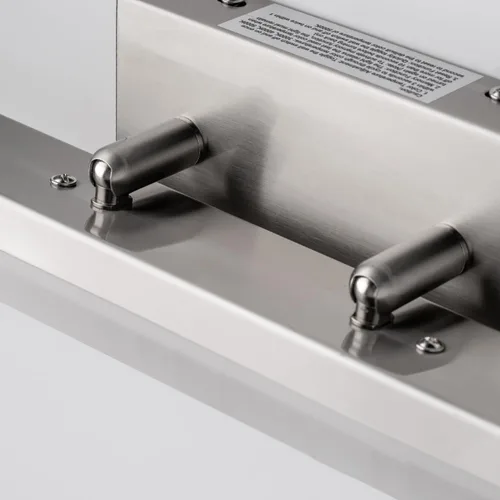 Miniatura 5 de mirrea Lámpara LED de tocador de níquel cepillado de 24 pulgadas para espejo, moderna iluminación de barra de baño regulable 3CCT, interruptor