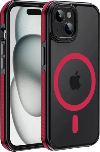Miniatura 58 de Funda magnética fuerte para iPhone 12 Pro Max [Protección de grado militar de 10 pies] Compatible con MagSafe, funda protectora a prueba de golpes