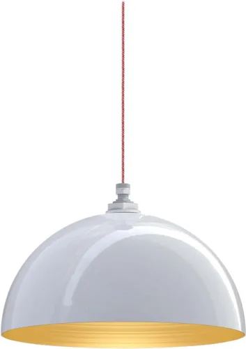 Miniatura 144 de Steel Lighting Co. Brentwood - Lámpara colgante Montada en el techo Cúpula redonda de 14 pulgadas Estilo moderno contemporáneo de granja