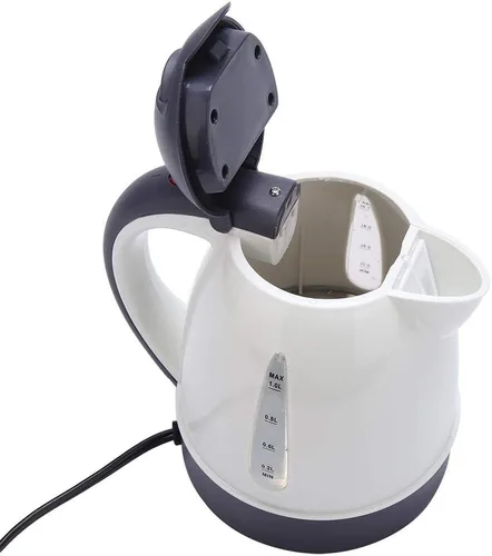 Miniatura 8 de Hervidor eléctrico portátil de 33.8 fl oz 12 V de viaje para coche, camión, hervidor de agua, botella para té y café