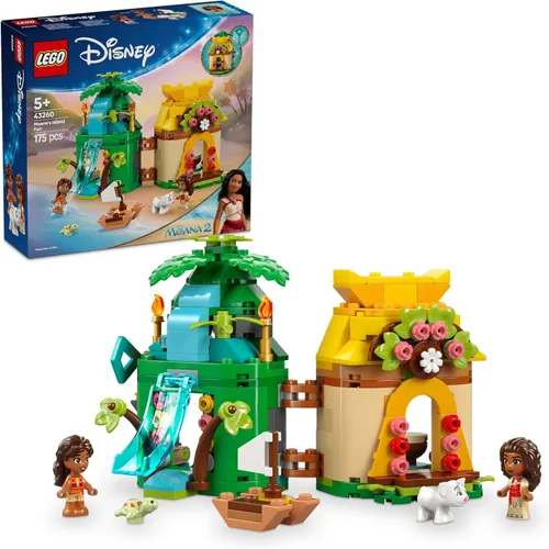 Miniatura 10 de LEGO Disney Princess Ultimate Adventure Castle 43205 Juego de Construcción con 5 Mini Muñecas de Princesas Incluyendo a Ariel, Rapunzel