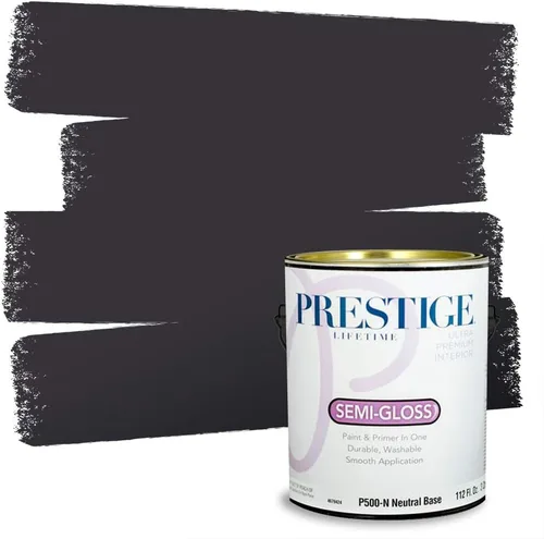 Miniatura 237 de Prestige Paints - 2 en 1, pintura base y pintura de exterior, P500-N-SW7020 SW6991-PCM