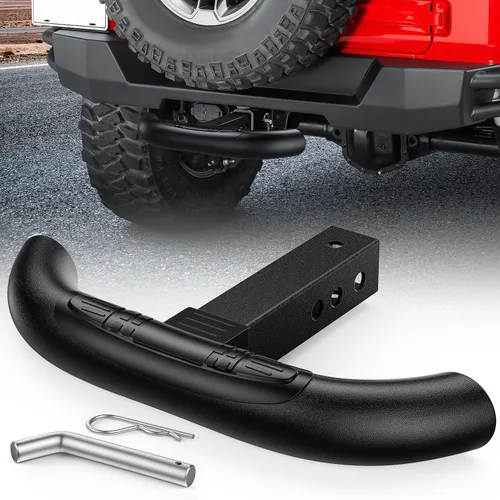 Miniatura 15 de Nilight Escalón de Enganche con Receptor de Enganche de 2" Protector de Parachoques Trasero de 11.9 Pulgadas con Clip de Pasador de Enganche de 5/8