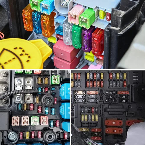 Miniatura 5 de Nilight 32 piezas de fusibles de hoja Maxi APX Fusibles de repuesto 20A 30A 40A 50A 60A 70A 80A 100AMP Kit de surtido para coches, camiones, RVs