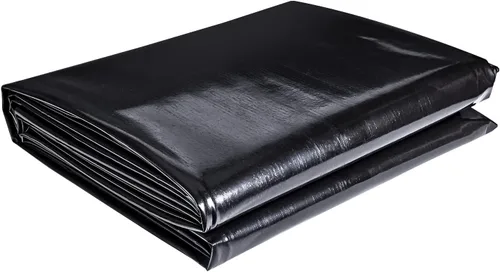 Miniatura 8 de ToLanbbt Revestimiento de estanque de 10 x 13 pies, 20 mil HDPE resistente a los rayos UV, revestimiento de estanque preformado fácil de cortar