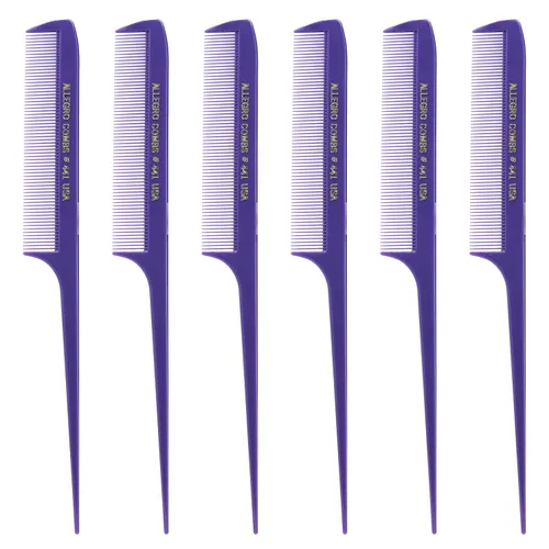Allegro Combs Peines de cola de rata de 441. 8.5 pulgadas para trenzar o separar dientes finos de cola de rata, juego de peines para peinar el