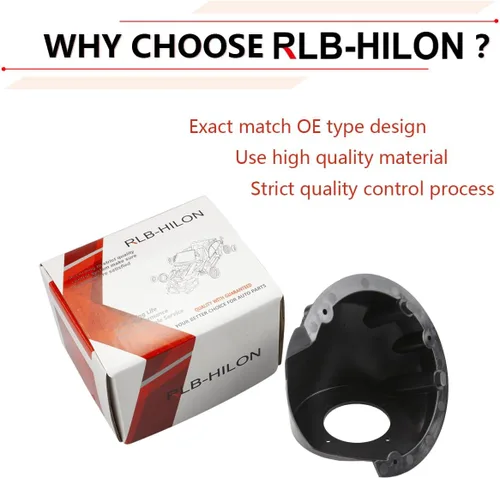 Miniatura 2 de RLB-HILON Carcasa de cuello de llenado de combustible Compatible con Dodge Ram 1500 2500 2013 a 2018, para Dodge Ram 3500 2010 a 2018