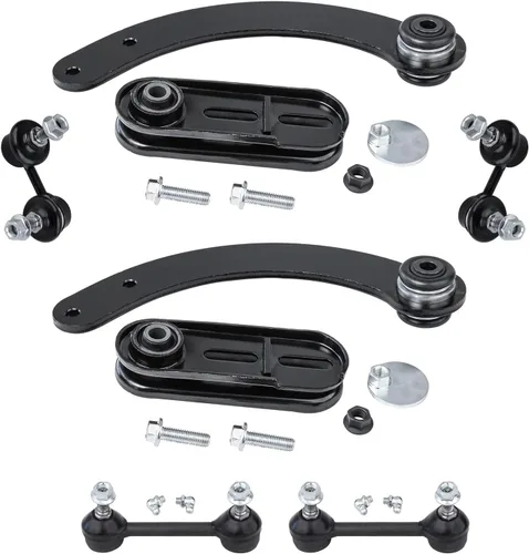 Miniatura 48 de Detroit Axle - Kit de extremo delantero para Chrysler 300 Dodge Charge Challenger 2011-2023, 2 brazos de control inferiores traseros 2 rótulas