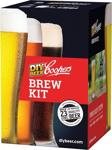 Miniatura 6 de Coopers DIY Beer Home Brewing - Kit de fabricación de cerveza artesanal de 6 galones con fermentador de cerveza patentado, hidrómetro de cerveza