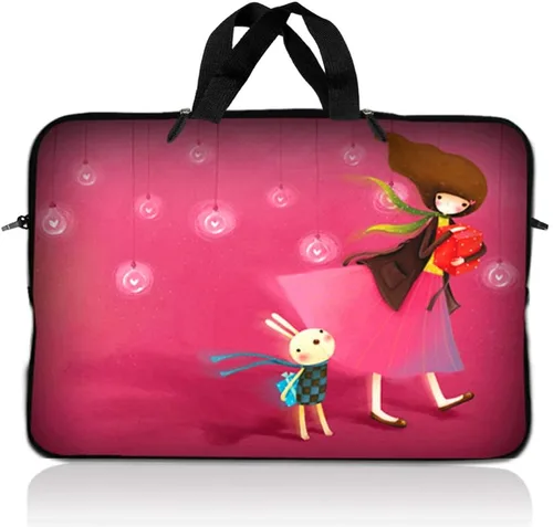 Miniatura 19 de Laptop Skin Shop - Funda de neopreno para portátil de 16 a 17,4 pulgadas, con asa, diseño artístico