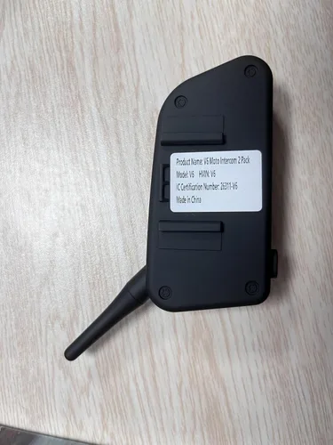 Miniatura 8 de EJEAS Casco de motocicleta Bluetooth V6 Pro, 2 vías 1200M sistema de comunicación de intercomunicación de motocicleta para esquí/ATV/Dirt
