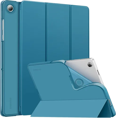 Miniatura 24 de MoKo Funda compatible con Samsung Galaxy Tab A7 Lite de 8.7 pulgadas 2021 (SM-T225/T220/T227), funda inteligente delgada y ligera con triple soporte