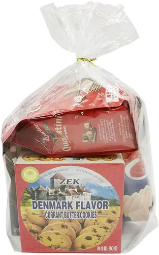 Miniatura 5 de Keoferlo 100 bolsas de celofán con fuelle de 8 x 11 x 3.15 pulgadas, de plástico transparente para regalo, bolsas de regalo horneadas para regalo