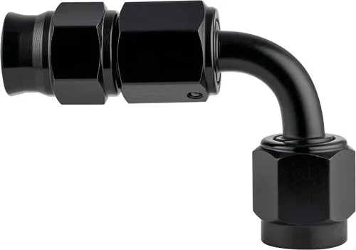 Miniatura 25 de EVIL ENERGY 3AN PTFE montaje extremo de manguera 30 grados negro para manguera de PTFE solamente