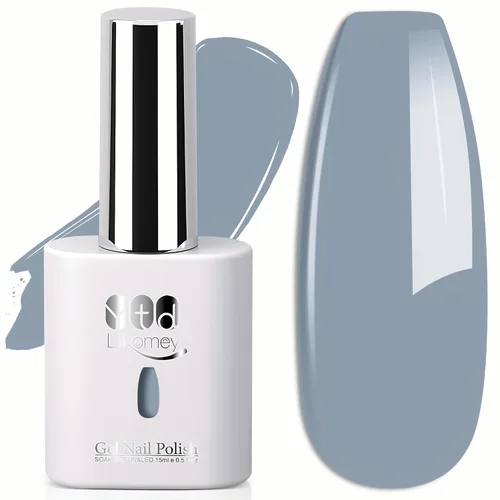 Miniatura 44 de YTD Likomey Esmalte de uñas de gel blanco, 0.5 onzas líquidas, manicura y pedicura para manicura y pedicura de verano, esmalte de color UV, 0.5