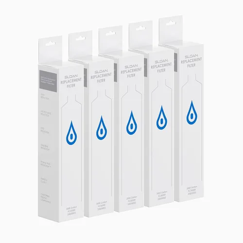 Miniatura 2 de Sloan Filtro de 3000 galones para llenado de botellas DropSpot FC3000R, paquete de 20, certificado NSF-42, NSF-53 y NSF-401, reduce plomo