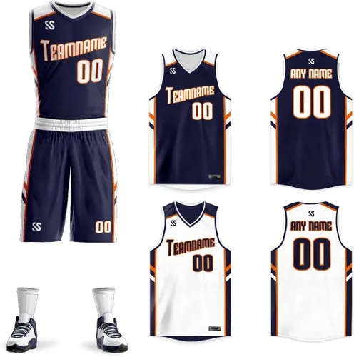 Personaliza tu propio uniforme de baloncesto reversible, nombre y número personalizados para hombresmujeres y jóvenes, talla única