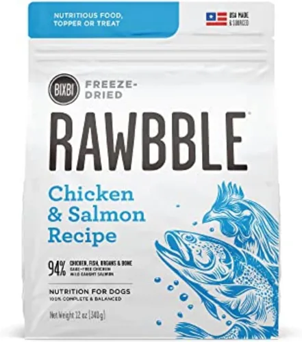 Miniatura 24 de BIXBI Rawbble - Alimento liofilizado para perros, receta de cordero, 26 onzas, 97% de carne y órganos, sin rellenos, comida cruda para perros apta