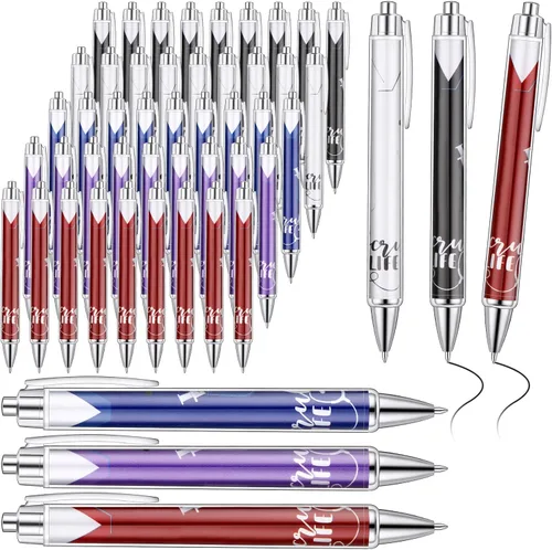 Miniatura 13 de Jetec 50 Piezas Bolígrafos de Enfermera Bolígrafos Esféricos a Granel Regalo de Navidad CNA Apreciación Tinta Bolígrafos Divertidos Juego Médico