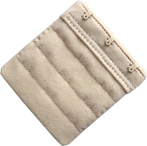 Miniatura 3 de Paquete de 3 extensores de brasier de 3 ganchos suaves y cómodos para mujer, 2.4 x 2.3 pulgadas
