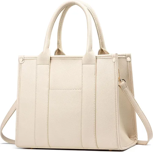COCIFER The Tote Bag - Bolso cruzado para mujer, bolso de hombro, bolsos de mano de piel sintética con asa superior con cremallera