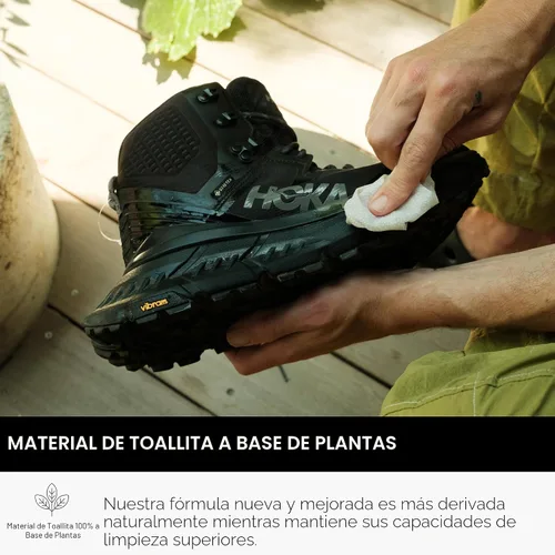 Miniatura 3 de Jason Markk Toallitas rápidas a base de plantas, limpiador de zapatos, paquete de 30, empaquetadas individualmente, cuidado de los tenis, ideal