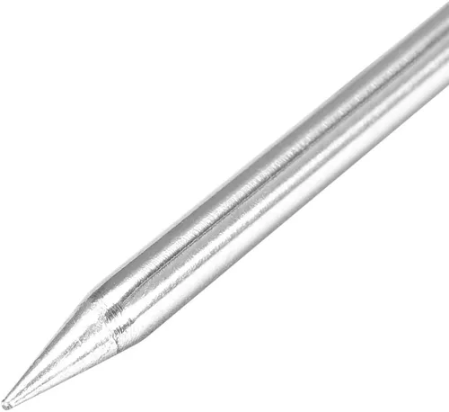 Miniatura 4 de uxcell 0.134x2.638 in sin plomo punta de soldadura de repuesto de punta cónica de soldadura equipo de soldadura para soldadura plata 30W 2pcs
