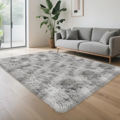 Miniatura 30 de Alfombras de pasillo beige de 2 x 6 pies para dormitorio, sala de estar, alfombra de felpa suave y esponjosa, alfombra de pasillo para pasillos