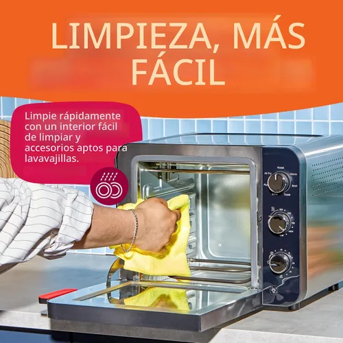 Miniatura 7 de Instant Pot No requiere precalentamiento* Horno tostador con freidora de aire de 4 rebanadas con tecnología InstantHeat, 7 en 1, freír al aire