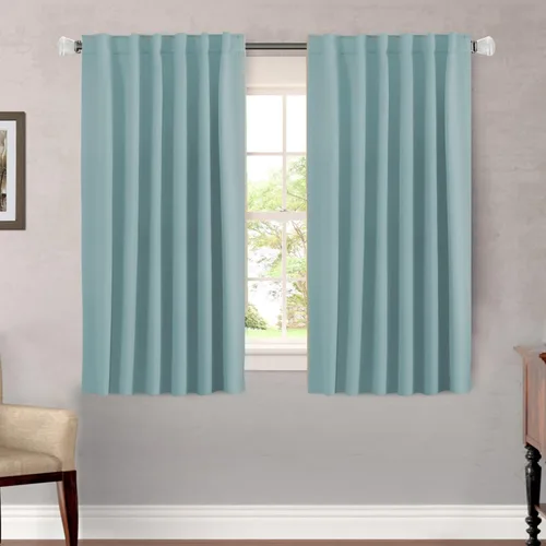 Miniatura 203 de H.VERSAILTEX Cortinas opacas con aislamiento térmico, paneles de tratamiento de ventana, cortinas opacas para oscurecer la habitación, cortinas Gris