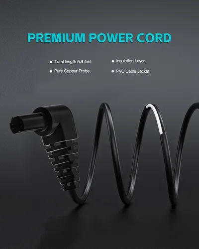 Miniatura 5 de Cargador de repuesto de 15 V para Black and Decker HLVA320J HLVA315J HLVA315J22 HLVA320J26 HLVA315J62 HLVA320J22 Modelo Cable de carga al vacío