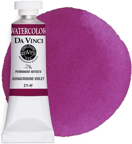 Miniatura 13 de DA VINCI PAINTS Pintura de acuarela para artista profesional, Gamboge (tono), 0.5 fl oz