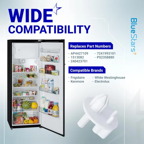 Miniatura 5 de BlueStars 241993101 Reemplazo de la cubierta para frigorífico para refrigeradores Frigi.daire y Kenmore – Reemplaza AP4427109 1513082 240423701