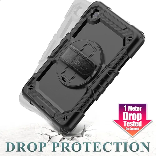 Miniatura 5 de Funda para Samsung Galaxy Tab A7 Lite 2021 8.7'' SM-T220/T225/T227 con Protector de Pantalla Soporte para Lápiz [Correa de Mano Giratoria 360]