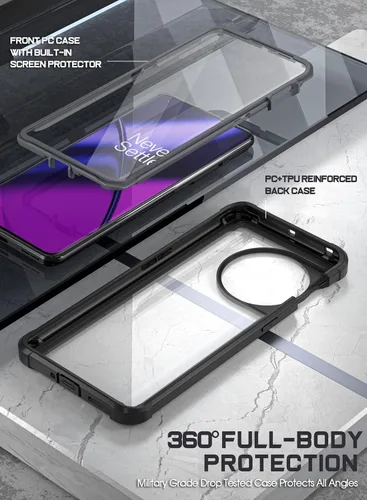 Miniatura 2 de Funda Poetic Guardian Compatible con OnePlus 11 5G de 6.7 pulgadas [Probada contra Caídas de Grado Militar de 20 Pies], Funda Protectora Resistente