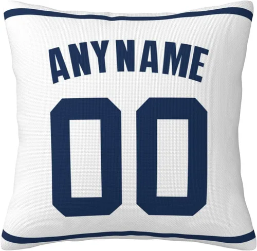 Miniatura 30 de Funda de almohada personalizada: personaliza cualquier nombre y número, regalo de béisbol personalizado para hombres y mujeres, funda de almohada MT