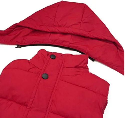 Miniatura 4 de Chaleco acolchado con capucha y cremallera para niños y niñas 5-12T