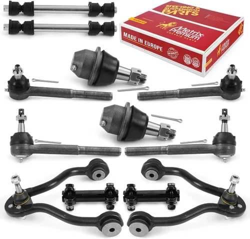 Miniatura 69 de Metrix Premium Chassis Parts - Kit de suspensión delantera de 10 piezas para BMW X5 2007-2013, BMW X6 2008-2014, reemplazo, fabricado en Europa