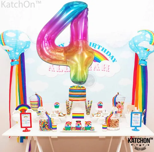 Miniatura 123 de KatchOn, Globo grande azul número 2 de 40 pulgadas Decoraciones de cumpleaños de Baby Shark para niño de 2 años Globo azul número 2 Globo