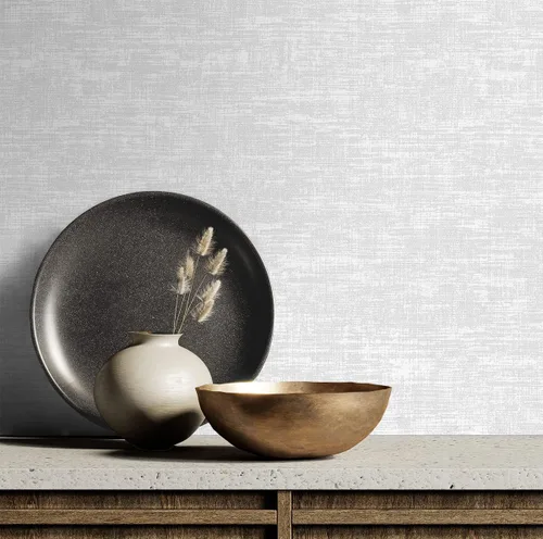 Miniatura 4 de NextWall Stacy Garcia Home Interference - Papel tapiz autoadhesivo (gris perla)
