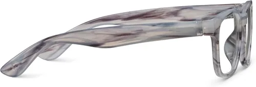 Miniatura 3 de Peepers by PeeperSpecs Kent - Lentes de lectura cuadrados suaves con bloqueo de luz azul gris (Gray Horn)