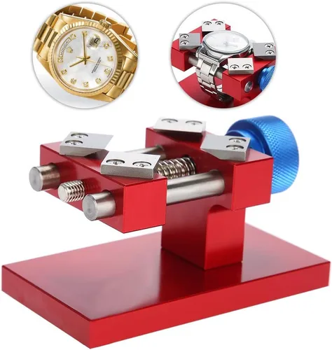 Miniatura 4 de Herramienta de eliminación de bisel de reloj rojoplateado, abridor de bisel de reloj, herramienta profesional de reparación de bisel de reloj rojo