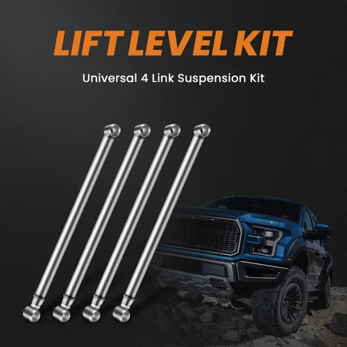 Miniatura 8 de maXpeedingrods Kit de suspensión triangulada soldada con 4 enlaces y kit de bolsas de suspensión de aire de 5000 lbs universal para camiones, chasis