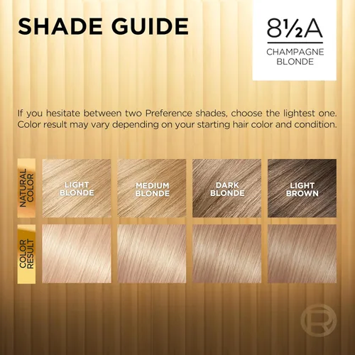 Miniatura 144 de L'Oreal Paris Superior Preference - Tinte permanente luminoso que desafía la decoloración, tinte para el cabello hasta 9 semanas de resplandor, 09