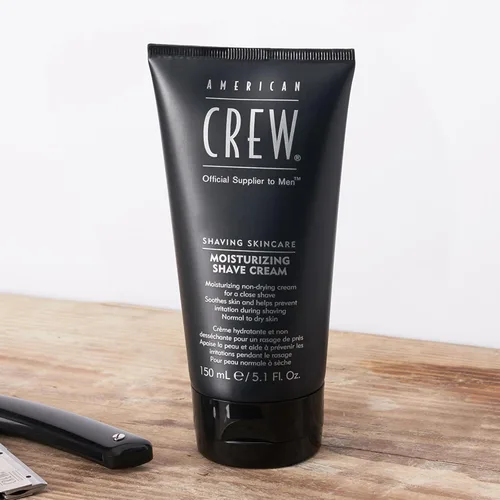 Miniatura 4 de American Crew Crema de afeitar para hombres, fórmula hidratante no espumante para afeitado cercano, acondicionador y calmante para piel normal a