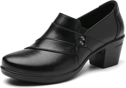 Mocasines para mujer, casuales, cómodos, zapatos de tacón para mujer, mocasines y zapatos de trabajo para oficina, zapatos de negocios elegantes