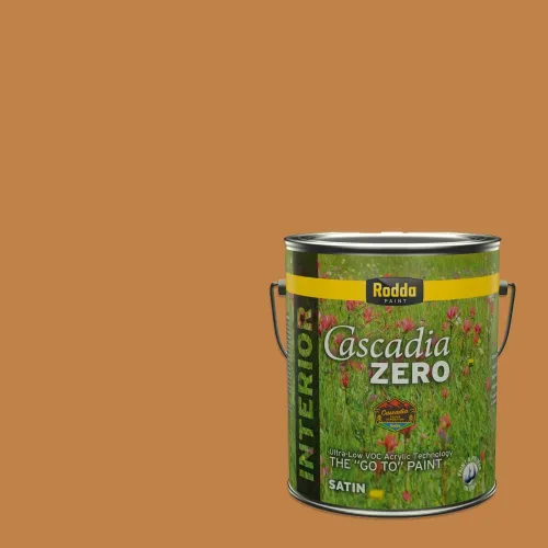 Miniatura 16 de Rodda Paint CASCADIA ZERO - Pintura plana e imprimación para interiores en uno, cuarto de galón, crema de ballet