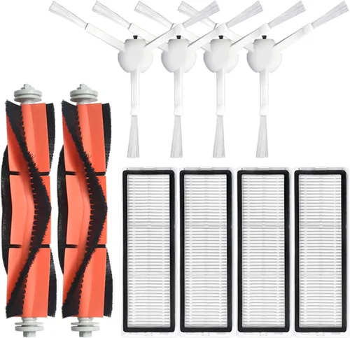 Miniatura 11 de Filtro de repuesto para cepillo principal y cepillo lateral para aspiradoras Xiaomi Mijia 1C