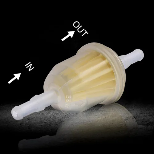 Miniatura 4 de Filtro de combustible en línea AM116304 25 050 22-S se adapta a la línea de combustible ID de 1/4 pulgadas 5/16 pulgadas para John Deer GY20709 X300